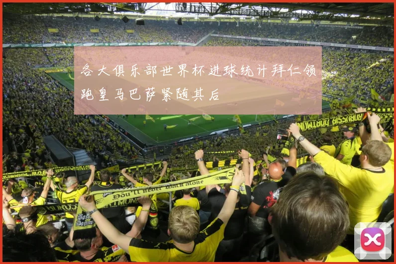 各大俱乐部世界杯进球统计拜仁领跑皇马巴萨紧随其后